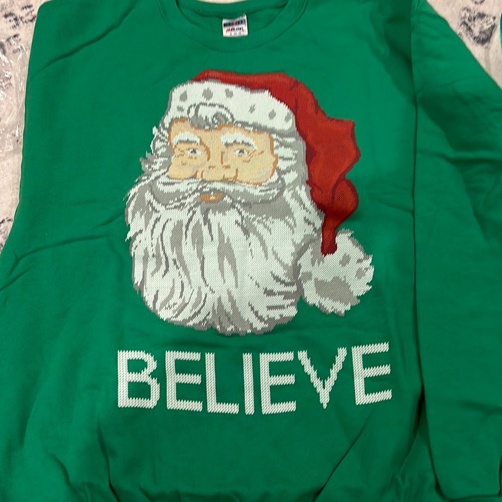 UGLY SANTA SWEATER NWOT